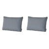 RÜCKENKISSEN Rippe 43/73 cm 2er-Set - Grau, Textil (73/8/43cm) - Madison