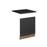PŘEDNÍ PANEL Fame-Line, Tmavě šedá/Zlatý mocný dub, 60 cm, PD Antracit - tmavě šedá/barva dubu, kompozitní dřevo (60/67.4/60cm) - Vicco