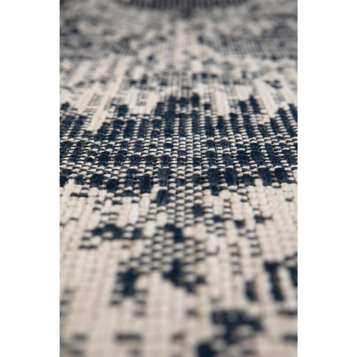 TEPPICH Tessa marine 60 x 110 cm - Dunkelblau, Textil (60/110cm) - Vivaraise