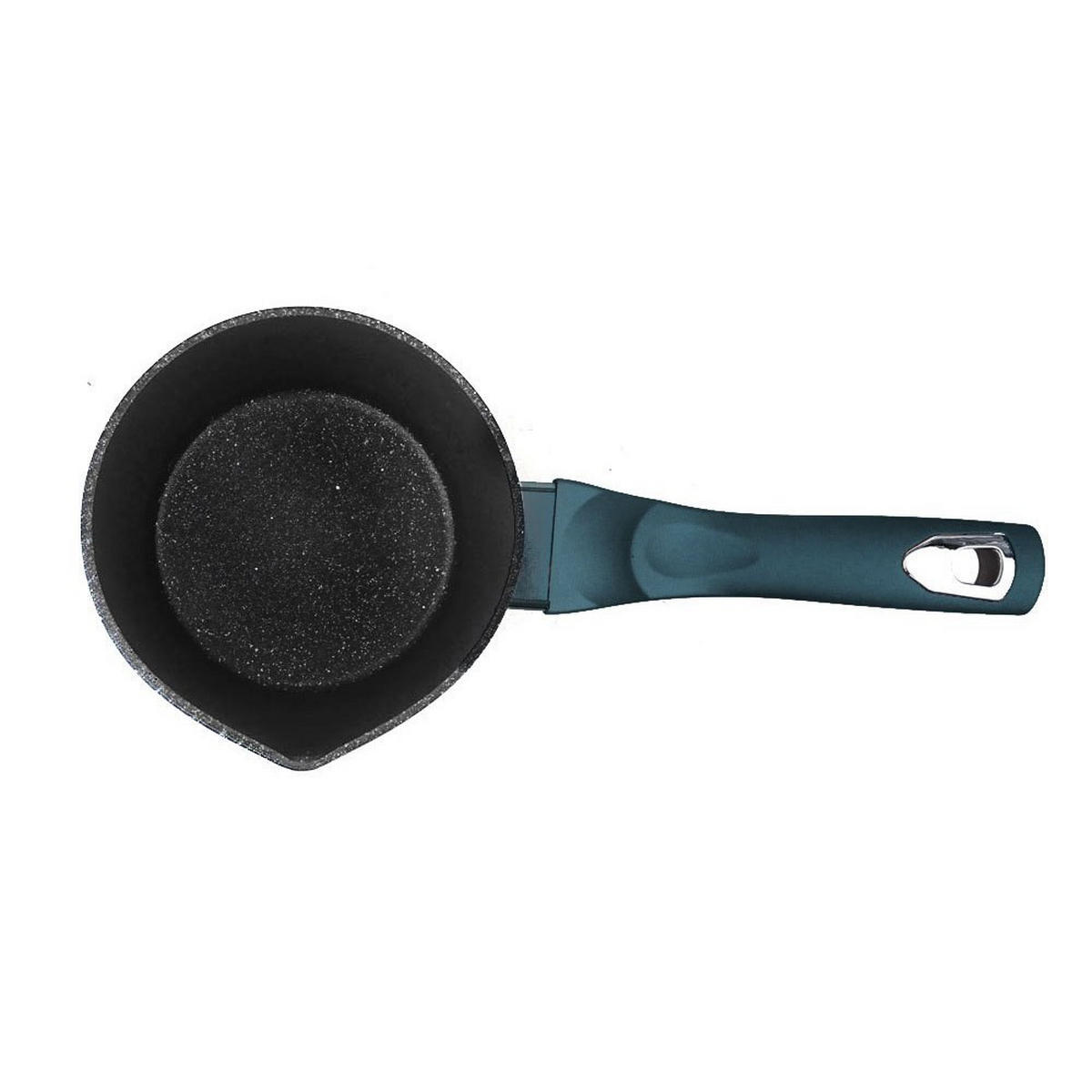 STIELTOPF Blau 16/16/5 cm BH1874 - Blau, Metall (16cm) - Berlinger Haus