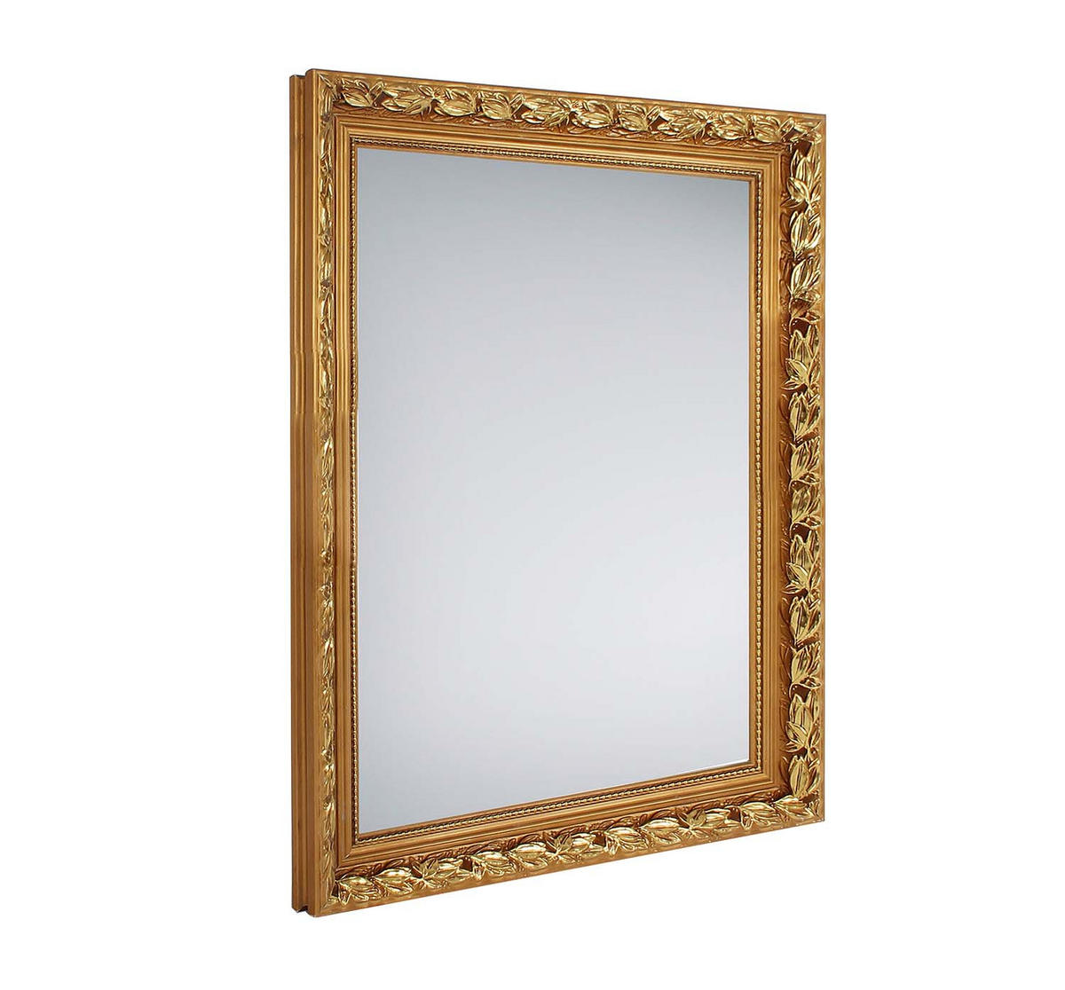 WANDSPIEGEL Tanja Gold - 55 x 70cm - Goldfarben, Holz (55/70/3cm) - Niermann