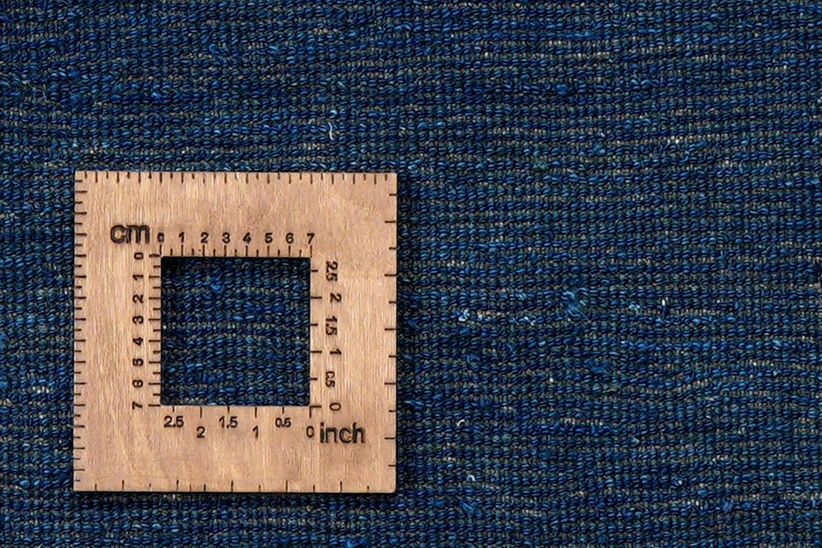 GABBEH-TEPPICH handgeknüpft Blau 180/139 cm Schurwolle - Blau, Textil (139/180cm) - Looma