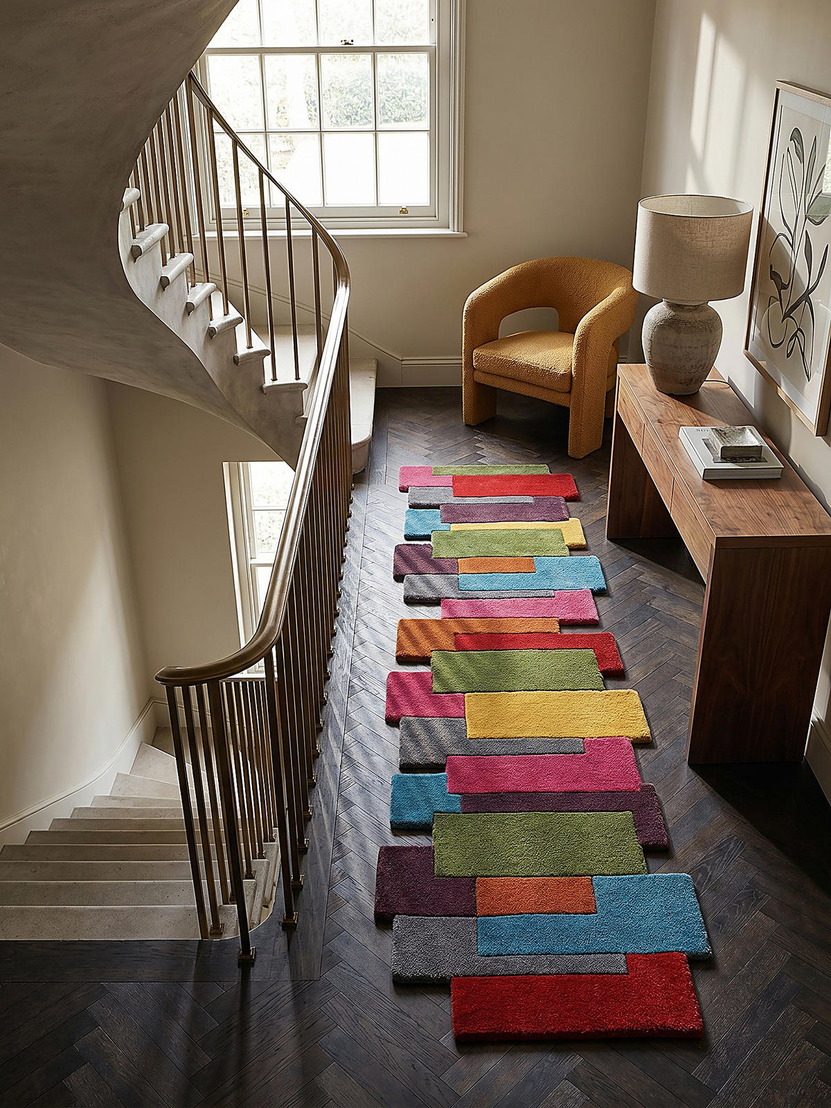 TEPPICHLÄUFER HALLEIN 66/300 cm - Multicolor, Textil (300/66cm) - KADIMA DESIGN