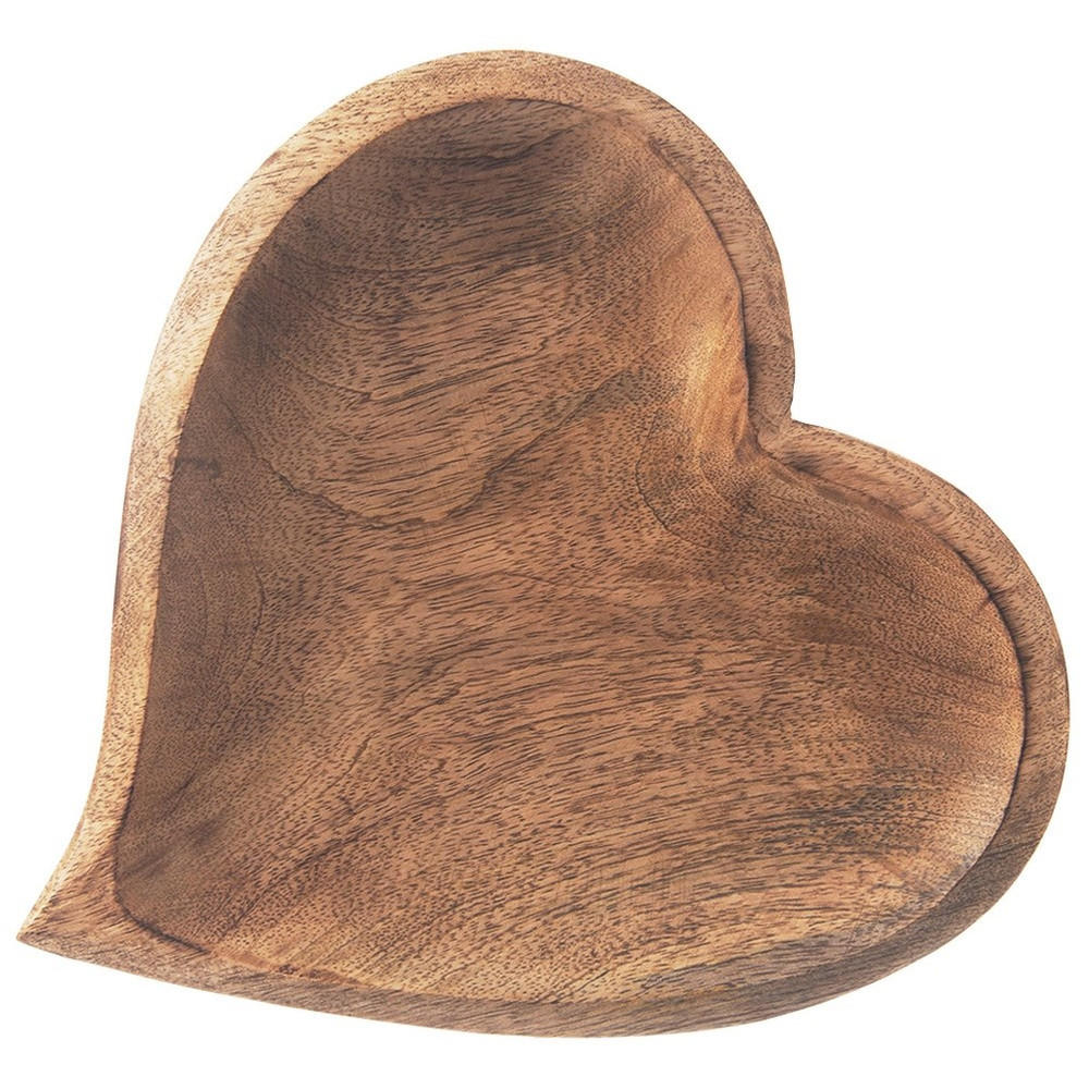 SNACKTELLER Holz Mango 25 x 25 cm - Braun, Holz (25/25/2cm) - Orion 