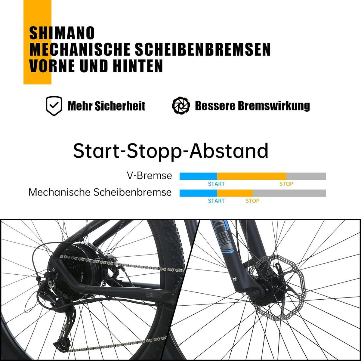ELEKTROFAHRRAD Flexi 27,5 Zoll 25km/h Reichweite 50-90 km - Blau, Metall (125cm) - Nettlife