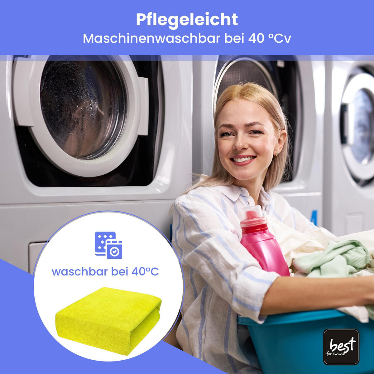 SPANNBETTLAKEN 140/200 cm, Frottee Elastisch 100 % Baumwolle Zitronengelb - Hellgelb, Textil (140/200cm) - Best For Home