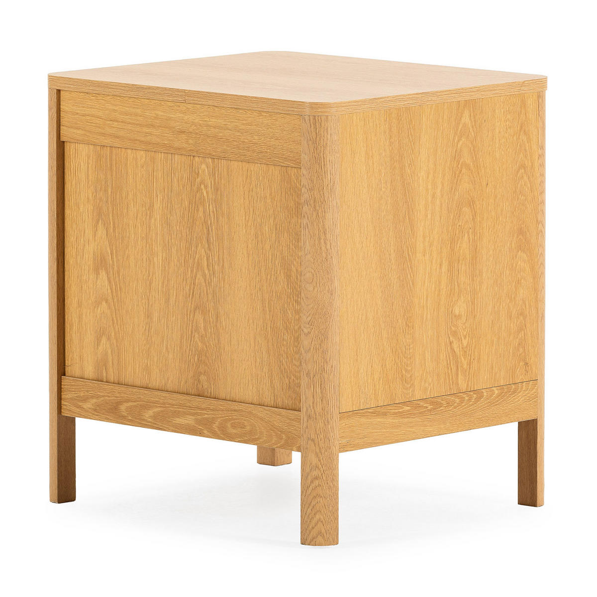 NACHTTISCH Nassau 2 schubladen Eichenfarbe - Honigeiche, Holzwerkstoff (45/50/40cm) - VS Venta-stock