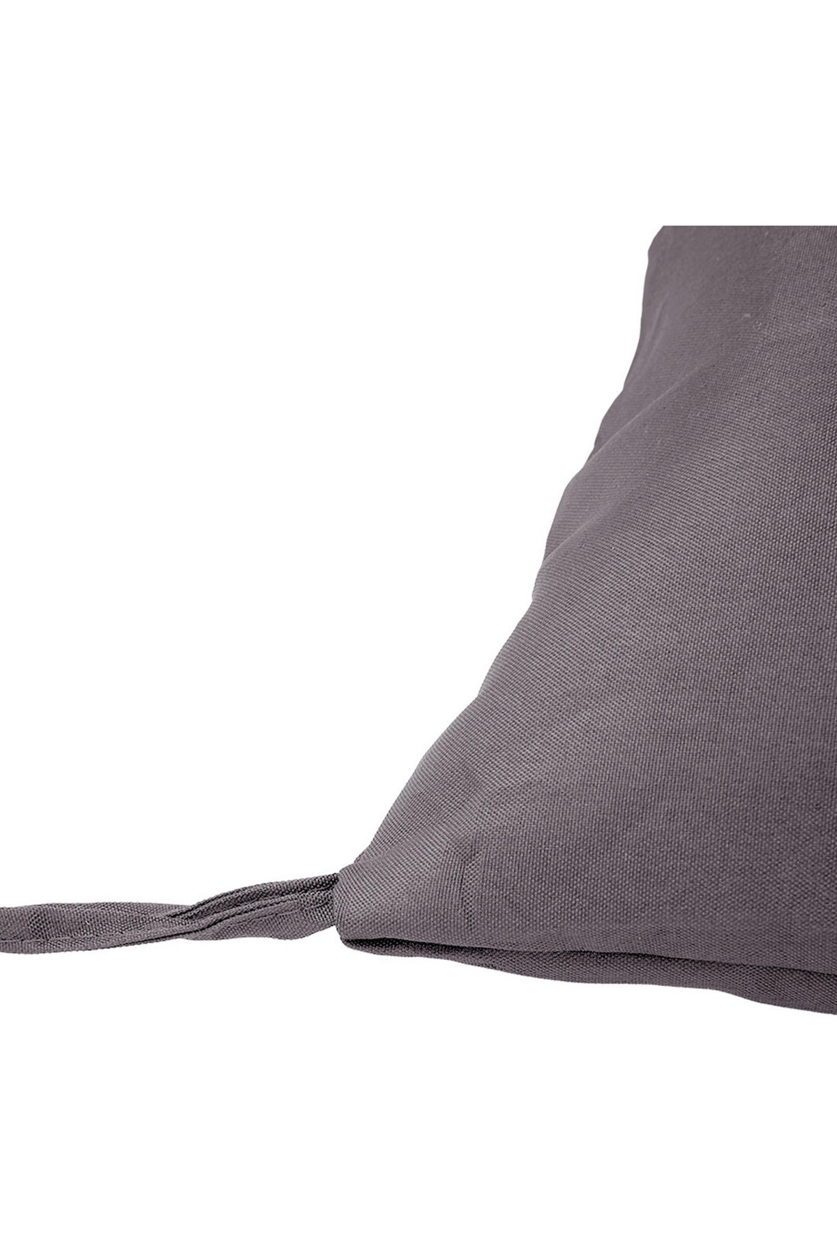 SITZKISSEN für Gartenbänke aus Polyester PP-Baumwolle in Dunkelgrau Leicht und tragbar 120 cm B x 50 cm T - Dunkelgrau, Textil (50/120cm) - Livingandhome