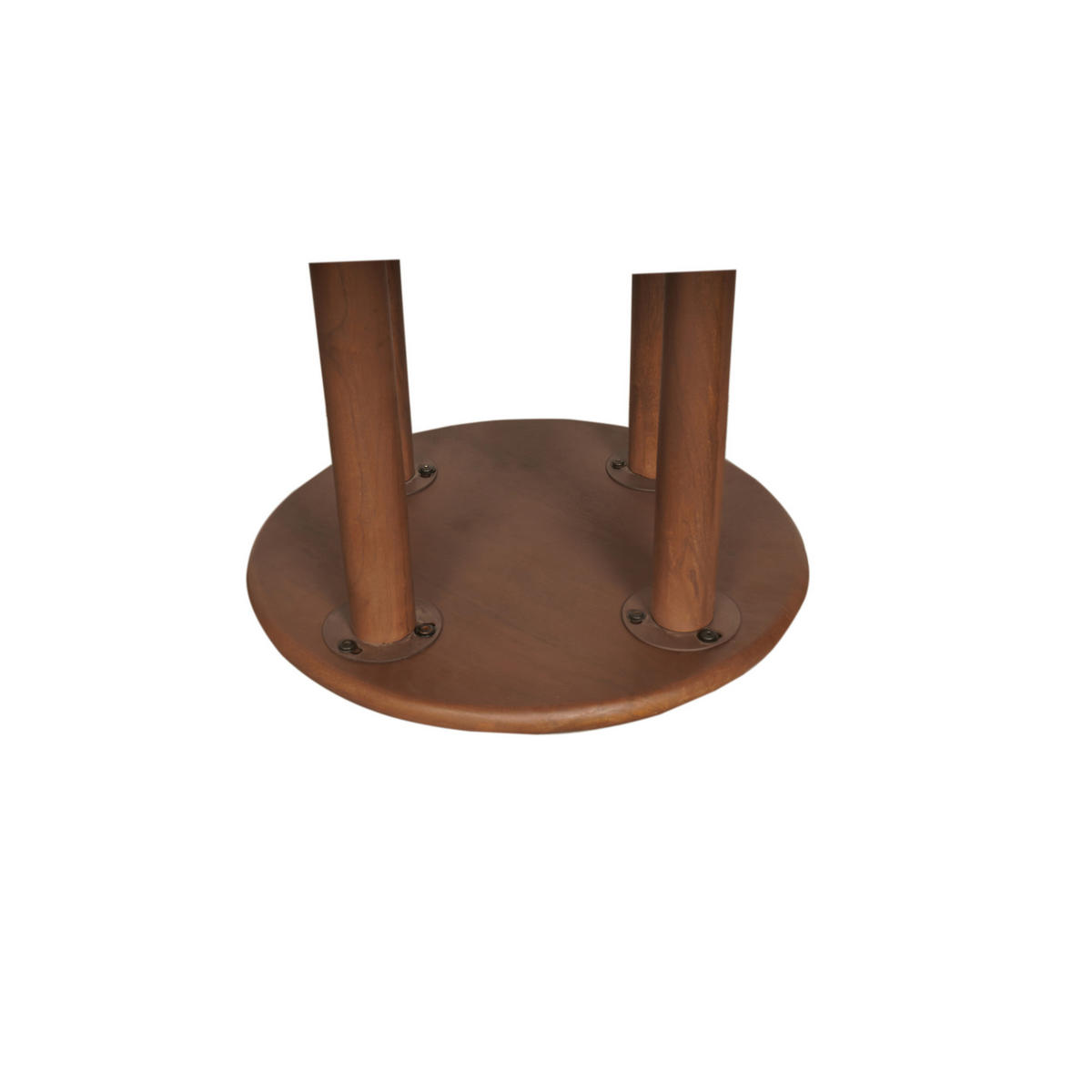 COUCHTISCH Noria Mangoholz 50 cm / 50 cm Braun - Braun, Holz (50/50/47cm)