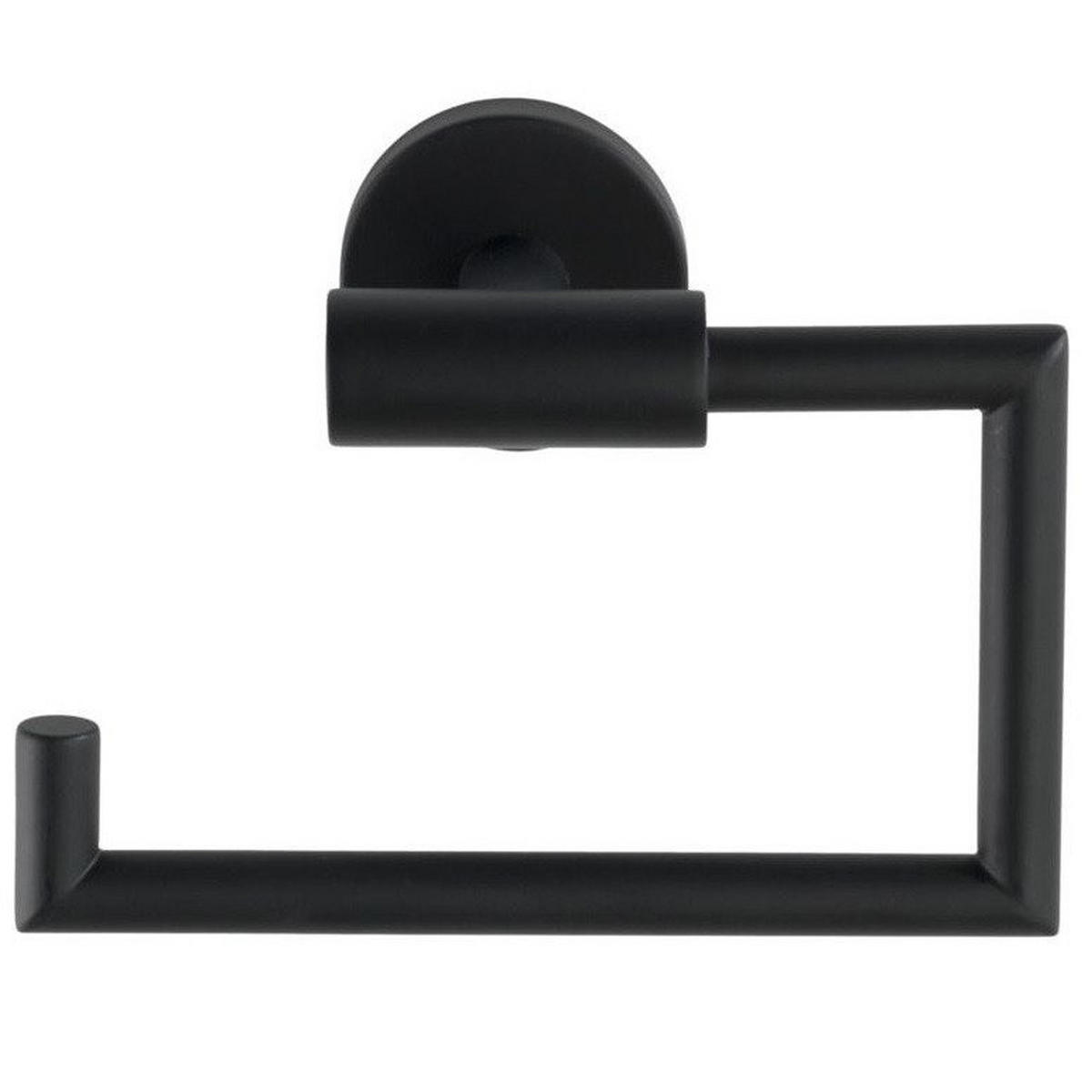 TOILETTENPAPIERHALTER Bosio 6,5/15/10,5 cm - Schwarz, Metall (15/10.5/6.5cm) - Wenko