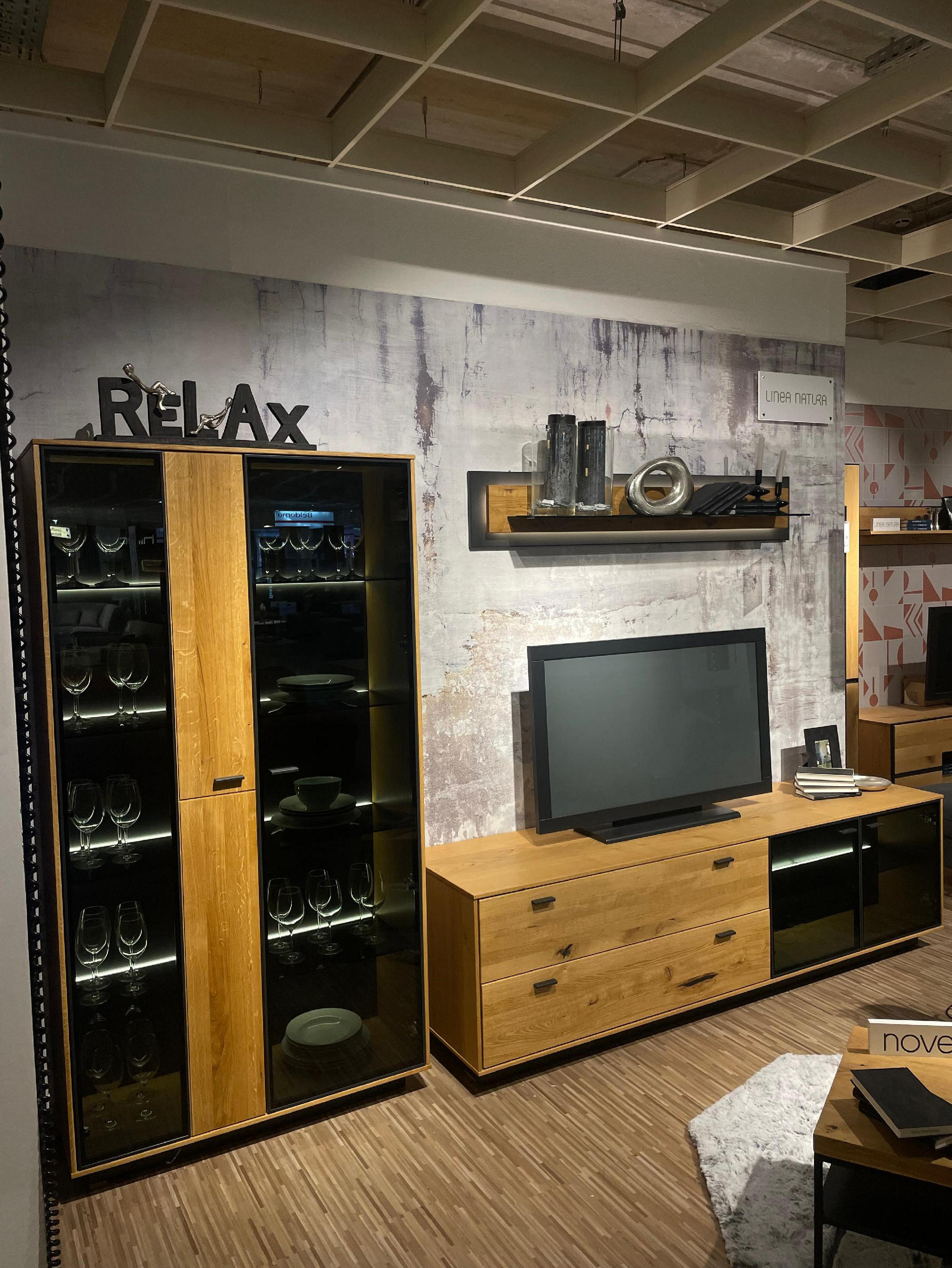 Wohnwand "Badalona" - Linea Natura