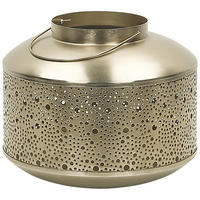 FELINAR metal 22 cm auriu Corfu - auriu, metal (26/22/26cm) - Beliani
