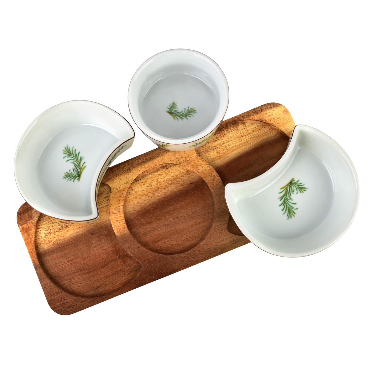 SERVIERSCHALEN Modern Kitchen Weiß 26.5/11/5 cm Porzellan - Weiß, Keramik (11/5/26.5cm) - Mondex
