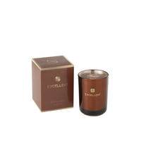 DUFTKERZE EXCELLENT - Glas - Braun - S - 50 Std. - Braun, Glas (9/12cm) - J-Line