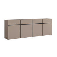 KOMODA Lilia Taupe - taupe, kompozitné drevo (225/78.5/40cm) - Petits-meubles