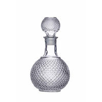 BARCRAFT Whiskey Karaffe 1 Liter - Transparent, Glas (1L)