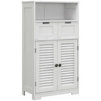 MIDISCHRANK DE-12410 61/30,5/110 cm Weiß - Weiß, Holzwerkstoff (30.5/109.5/61cm) - ComfortXL