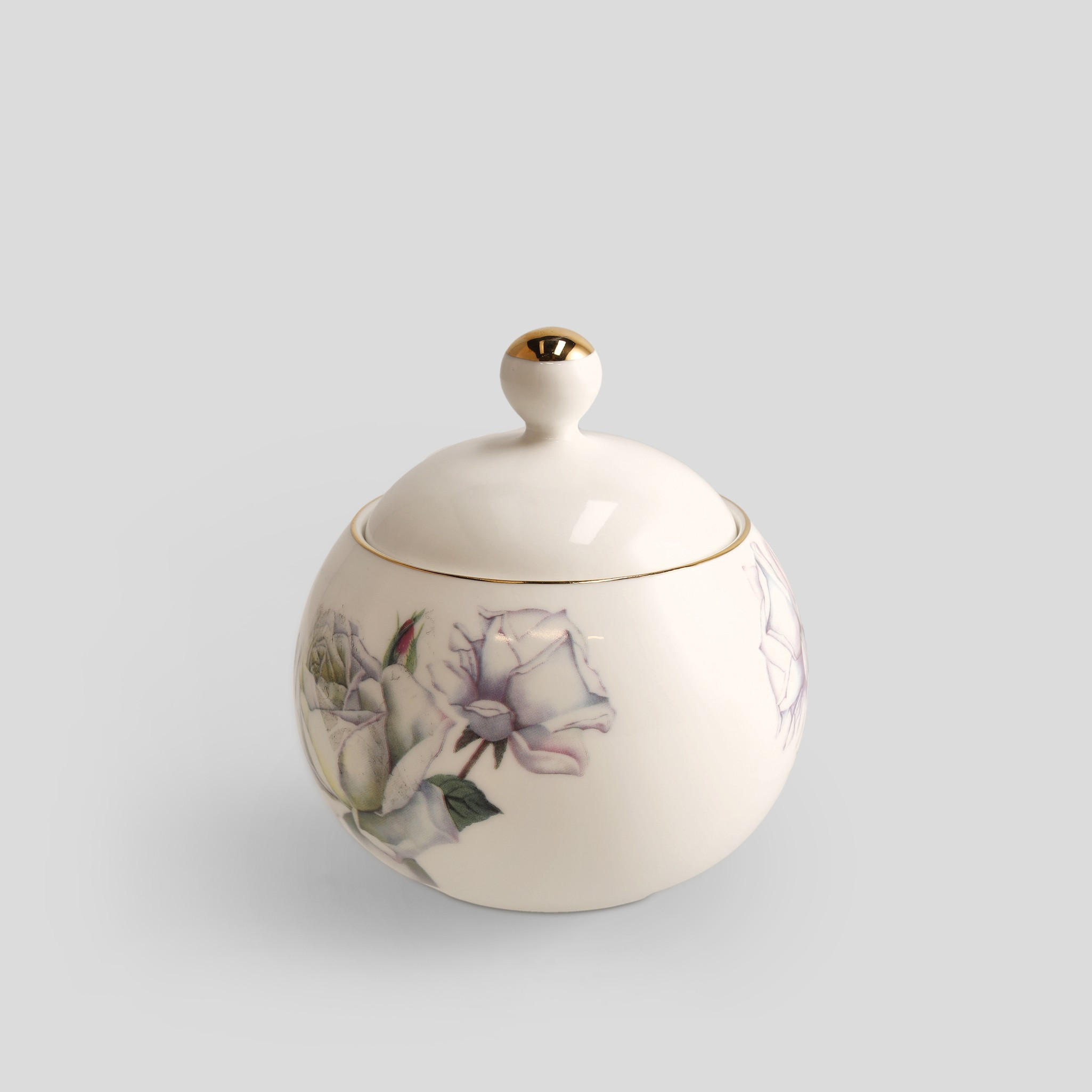 ZUCKERDOSE Arrosa - Weiß, Keramik (10/11cm) - home&you