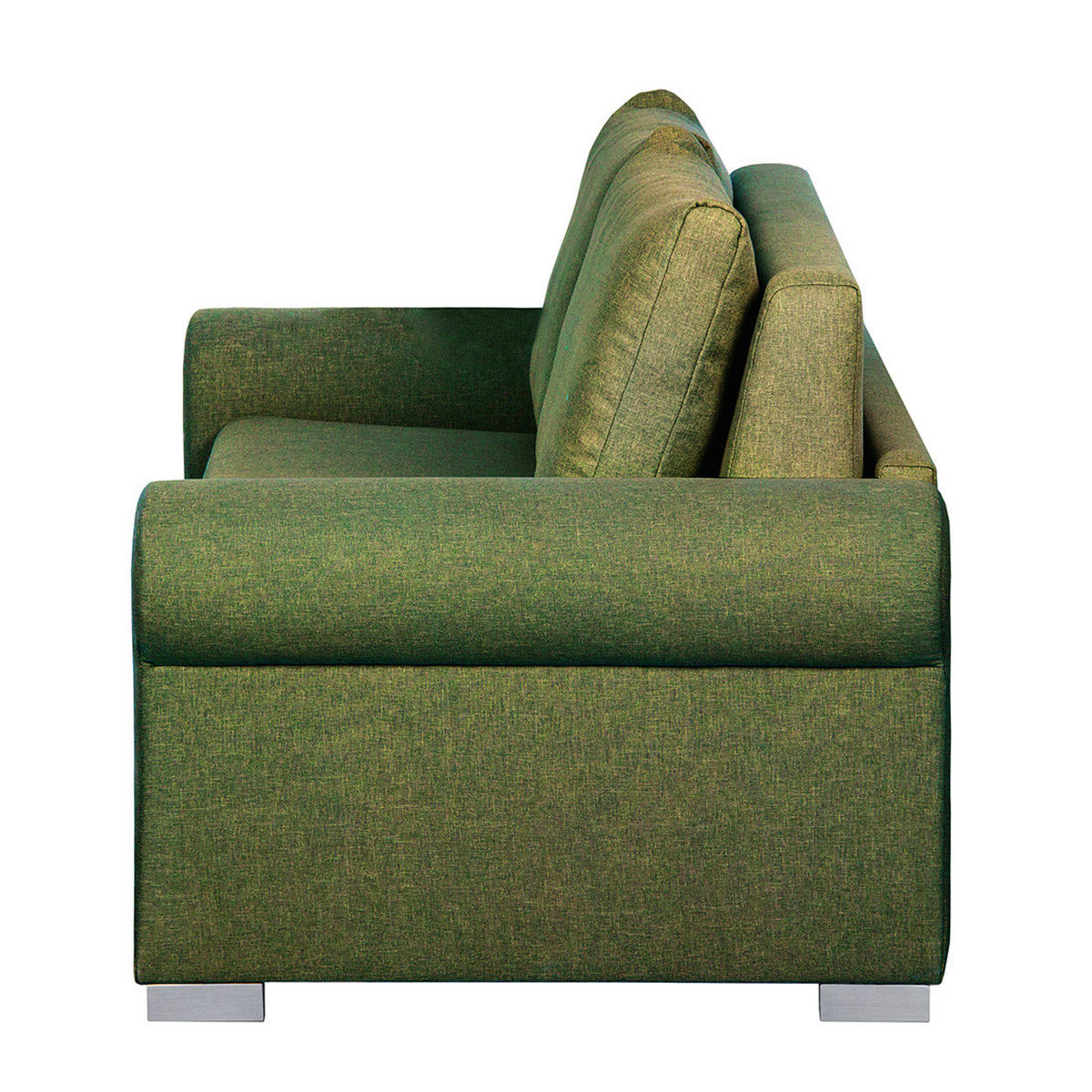 SCHLAFSOFA - Grün, Textil (204/90/90cm) - home24