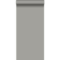 TAPETE Uni 53 cm x 10.05 m - Grau, Papier (53/1000cm) - Origin Wallcoverings