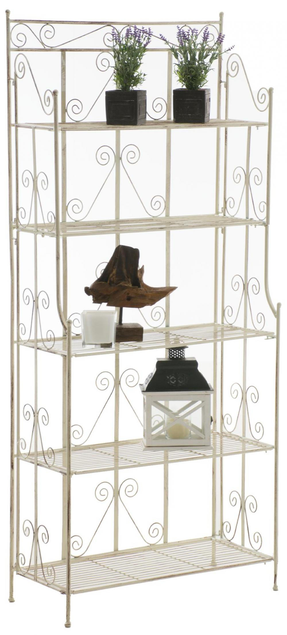 CLP Standregal Creme 74.5x173x34.5 cm