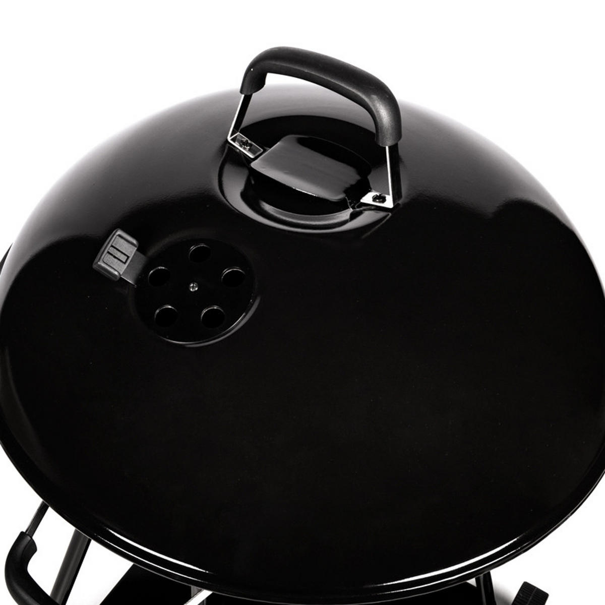 KOHLEGRILL Schwarz - Schwarz, Metall (67.5/104.5/60.5cm)