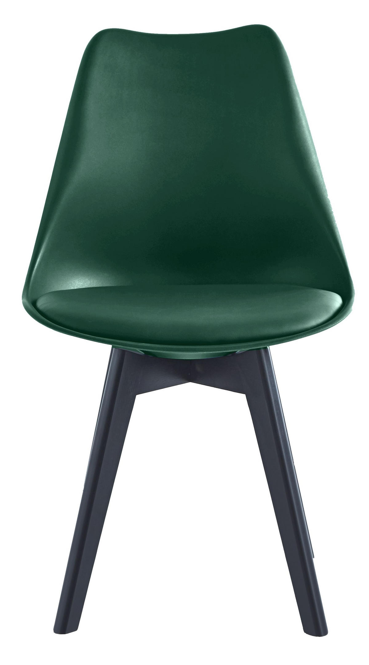 STUHL 4er-Set Polypropylen Grün - Grün, Kunststoff (49/84/53cm) - Nordlys