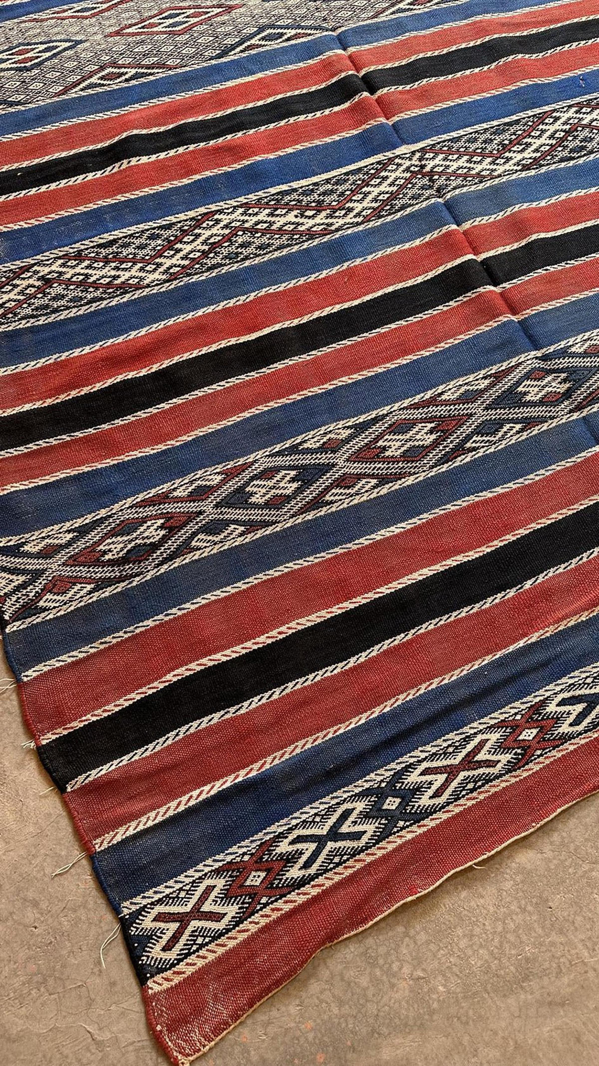 BERBERTEPPICH aus reiner Wolle 157x 296 cm - Multicolor, Naturmaterialien (157/296cm) - AFK Living