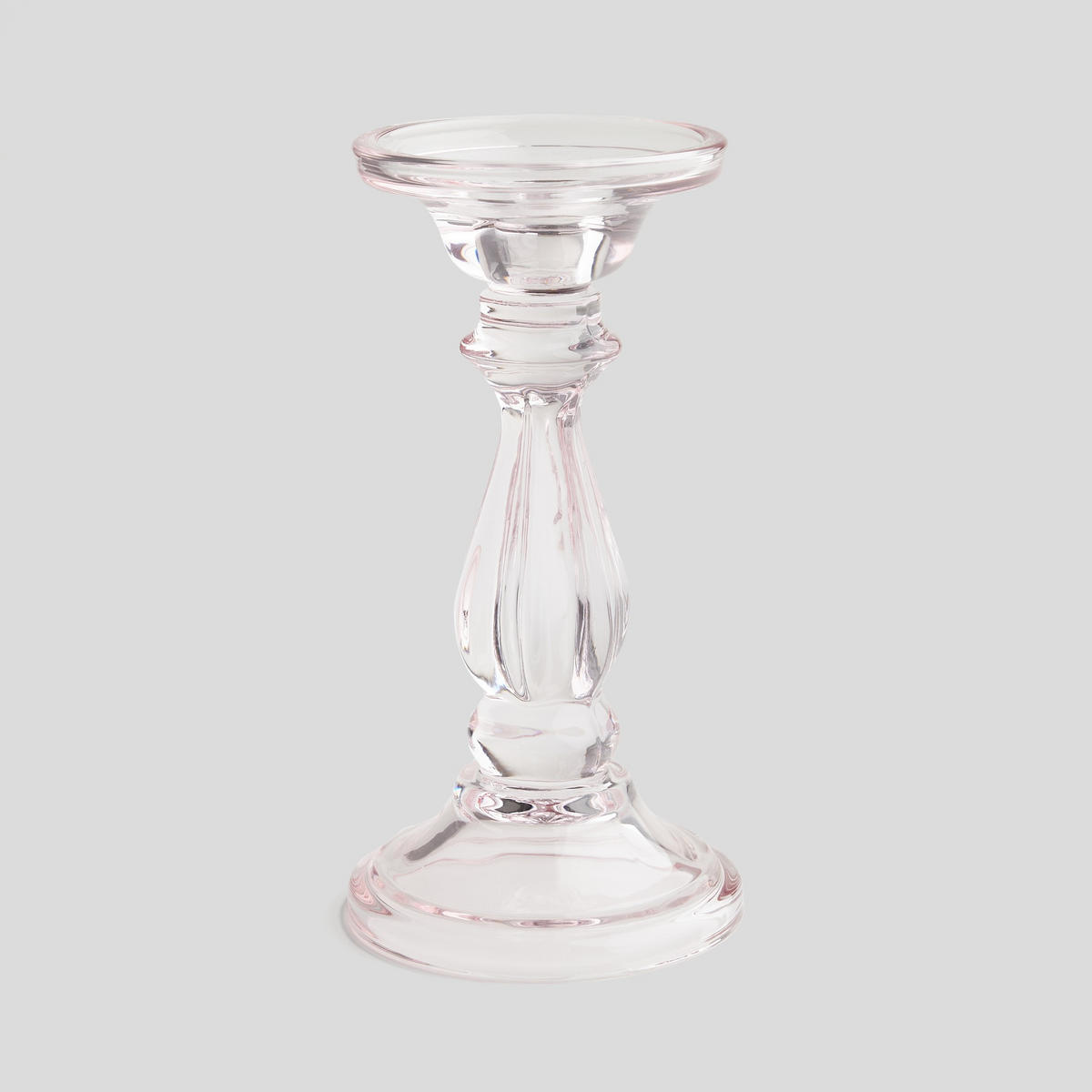 KERZENSTÄNDER Divine - Rosa, Glas (10/20.5/10cm) - home&you