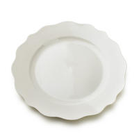 TALÍŘ DESSERTOVÝ Isabelle, 21/21/2cm - bílá, keramika (22/22/3cm) - Mondex