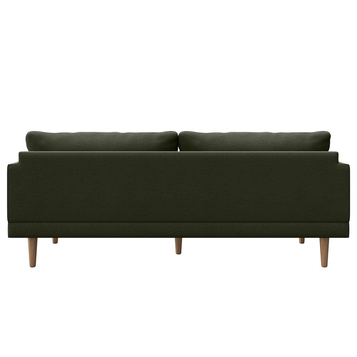 3-SITZER SOFA - Webstoff - Grau, Textil (200/83/153cm) - home24