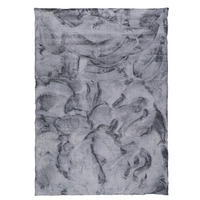 FELLTEPPICH LUXUS SUPER SOFT PLUSH - Blaugrau, Textil (70/140cm) - Pergamon