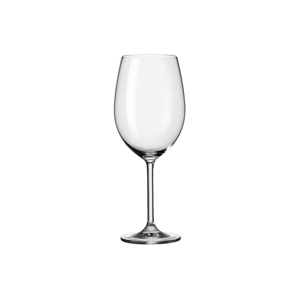 BORDEAUXGLAS Daily transparent 640 ml 12er Set - Transparent, Glas (0.64L) - Leonardo Living