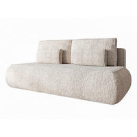 SCHLAFSOFA mit Bettkasten BELLS Hellbeige - Beige, Holzwerkstoff (214/96/96cm)