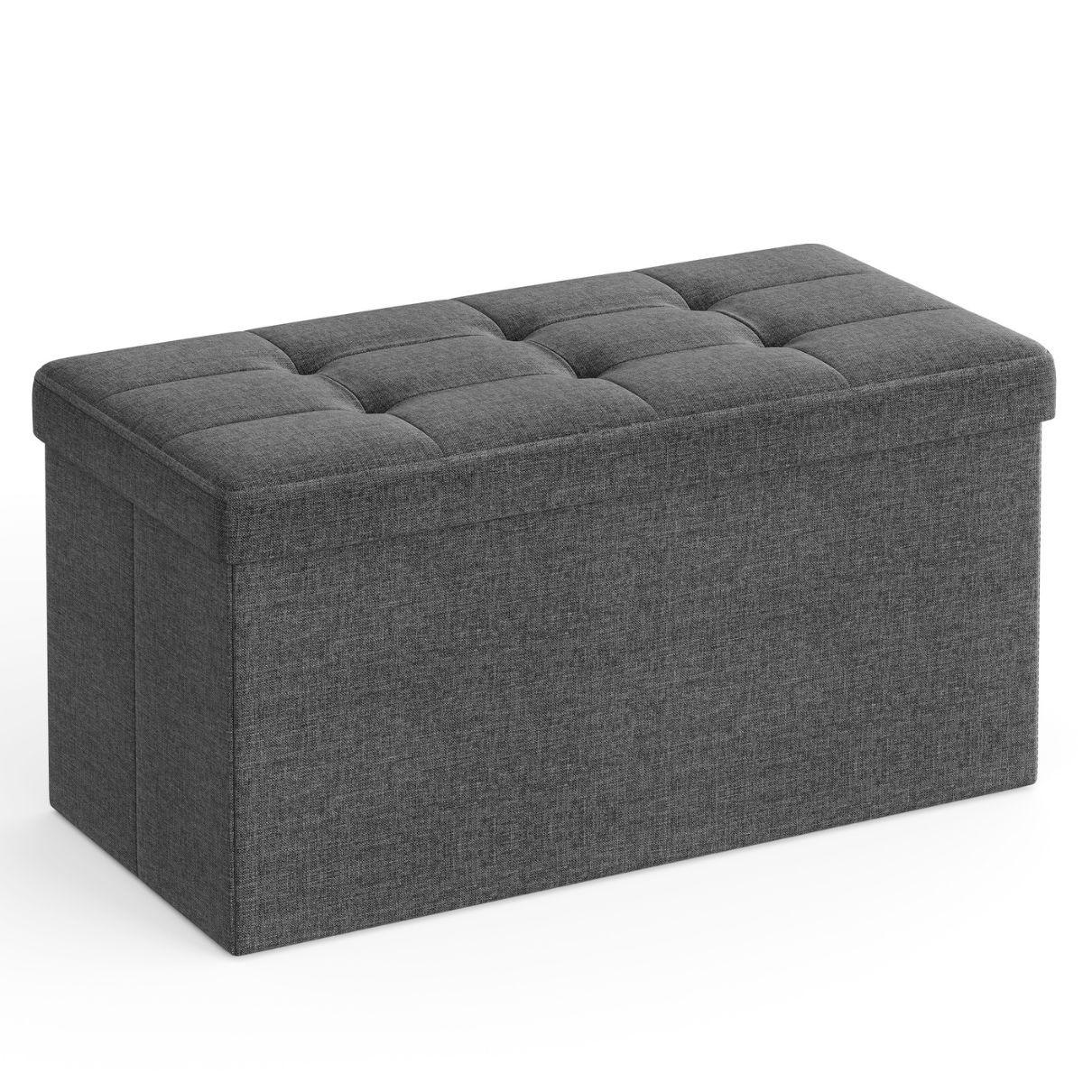 Calicosy Sitzbox Dunkelgrau 38x38x39.5 cm