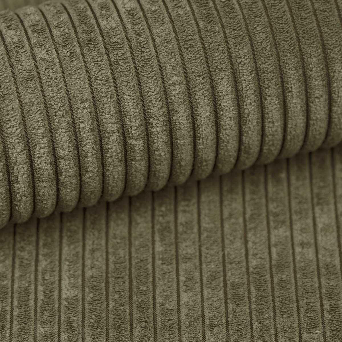 ECKSOFA L Form Talaton Olivgrün 246/149/87 cm – mit Schlaffunktion und Bettkasten - Schwarz/Grün, Kunststoff/Textil (246/149cm) - AX Living
