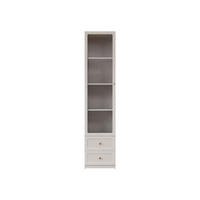 STANDVITRINE Ferena 1D2SZ - Kaschmir/Goldfarben, Holzwerkstoff/Kunststoff (46/201/49cm) - MIRJAN24