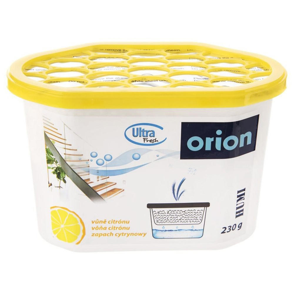 FEUCHTIGKEITSABSORBER Ultra Fresh gelb - Gelb, Kunststoff (8.5/8.5/15cm) - Orion 