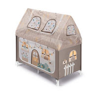 REISEBETT und Spielhaus Daily Dolci Sogni - Beige, Kunststoff/Textil (205/215cm) - Cam il Mondo del Bambino S.p.A.