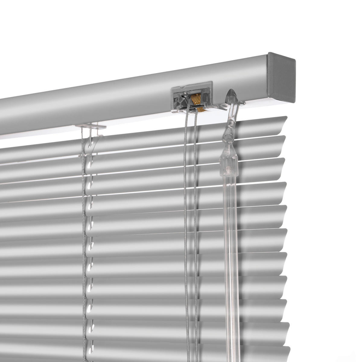 ALUMINIUMJALOUSIE 25mm Aluminium 150 X 250 cm - Alufarben, Textil (150/250/250cm) - VIEWTEX