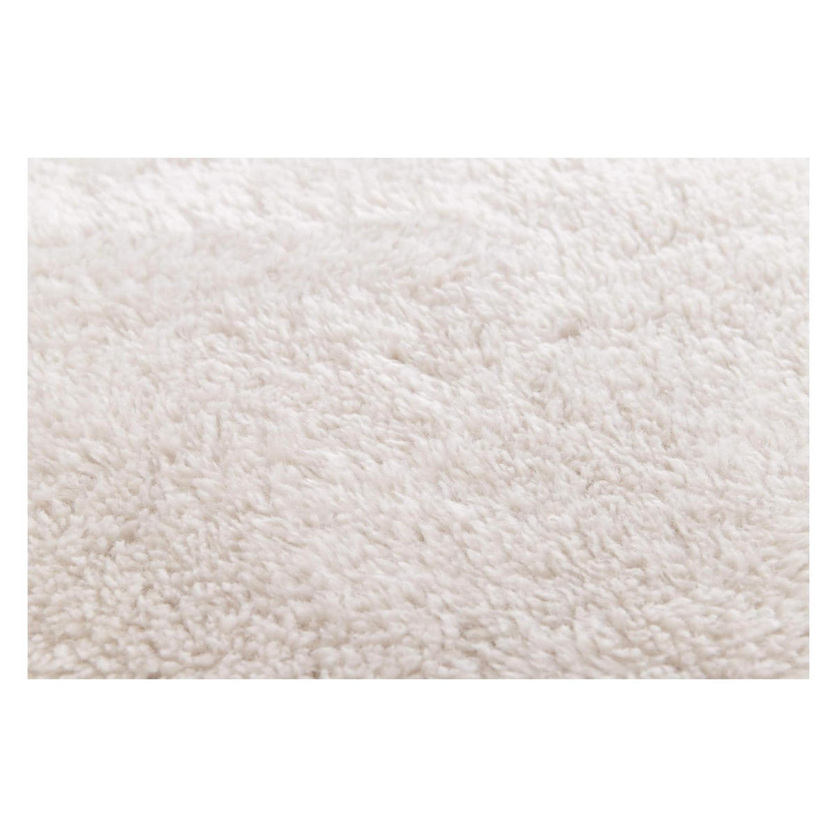 GALET-TEPPICH Gala schneeweiß 120 x 170 x 3 cm - Weiß, Textil (120/170cm) - Vivaraise