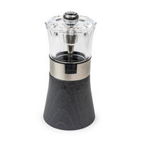 PFEFFERMÜHLE Oslo 12cm Buchenholz Graphit Stahlmahlwerk - Grau, Kunststoff (5.9/12/5.9cm) - PEUGEOT