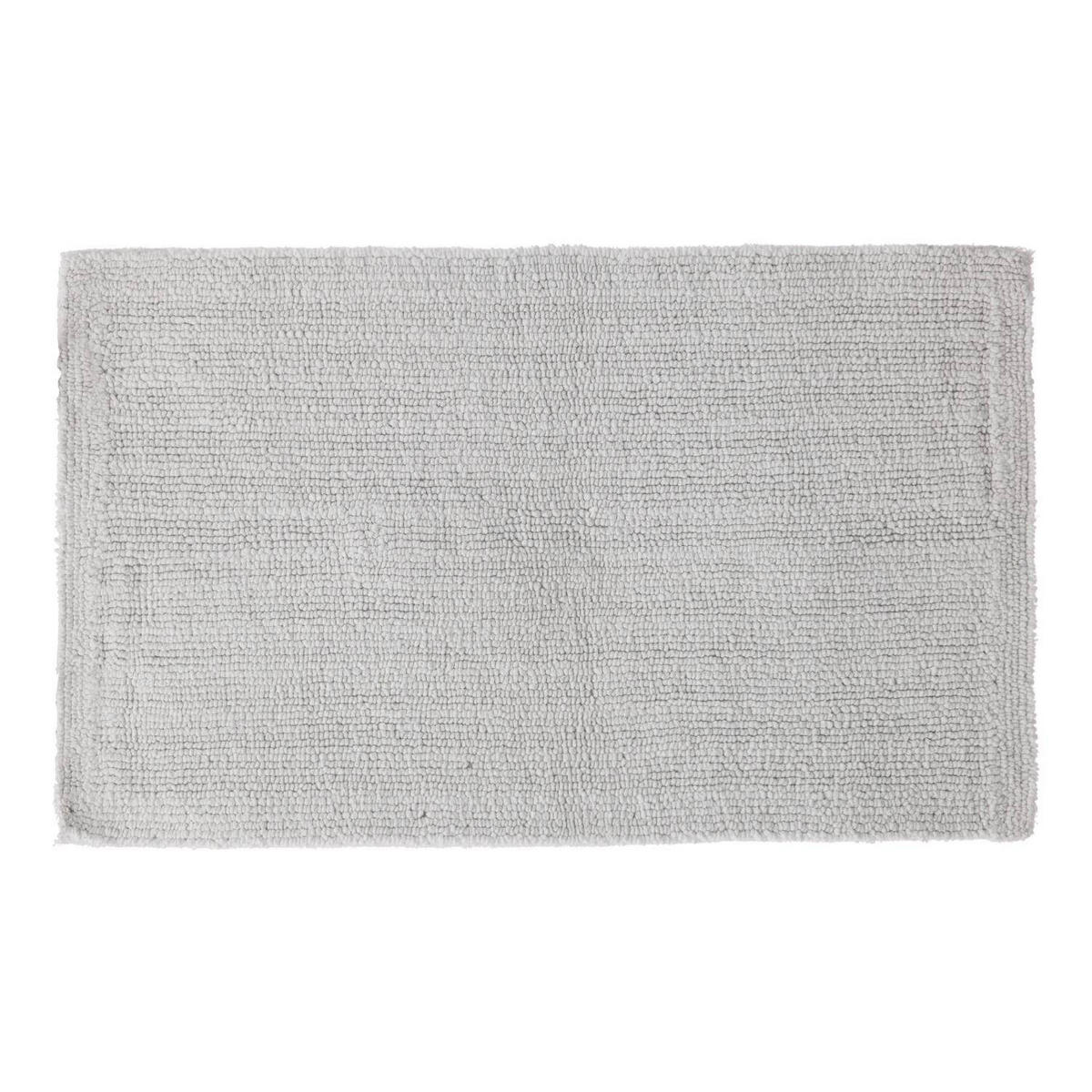 BADEMATTE 80/50 cm - Weiß, Naturmaterialien (50/80cm)