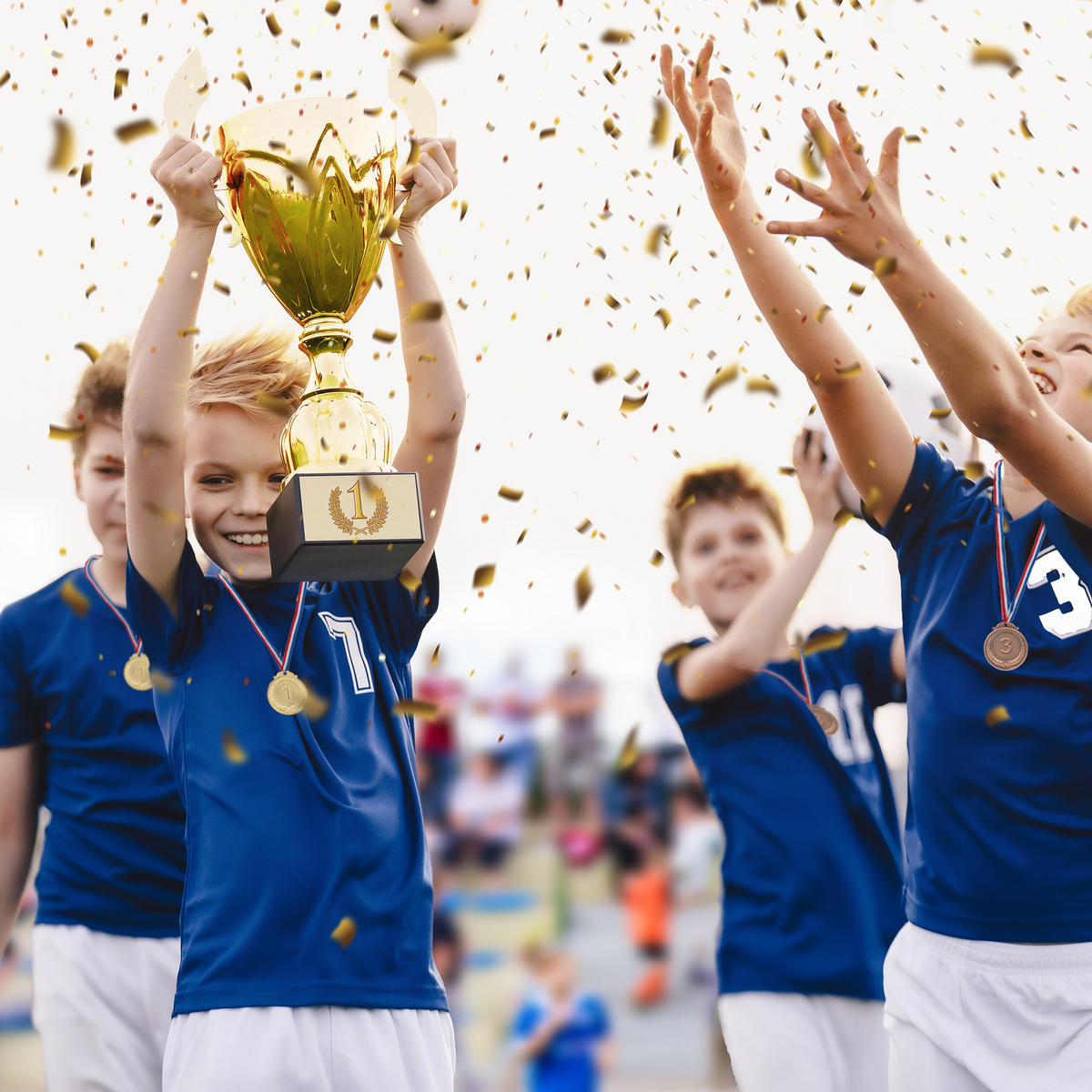 12XMEDAILE - různobarevná, kov/textil (5/1cm) - Relaxdays