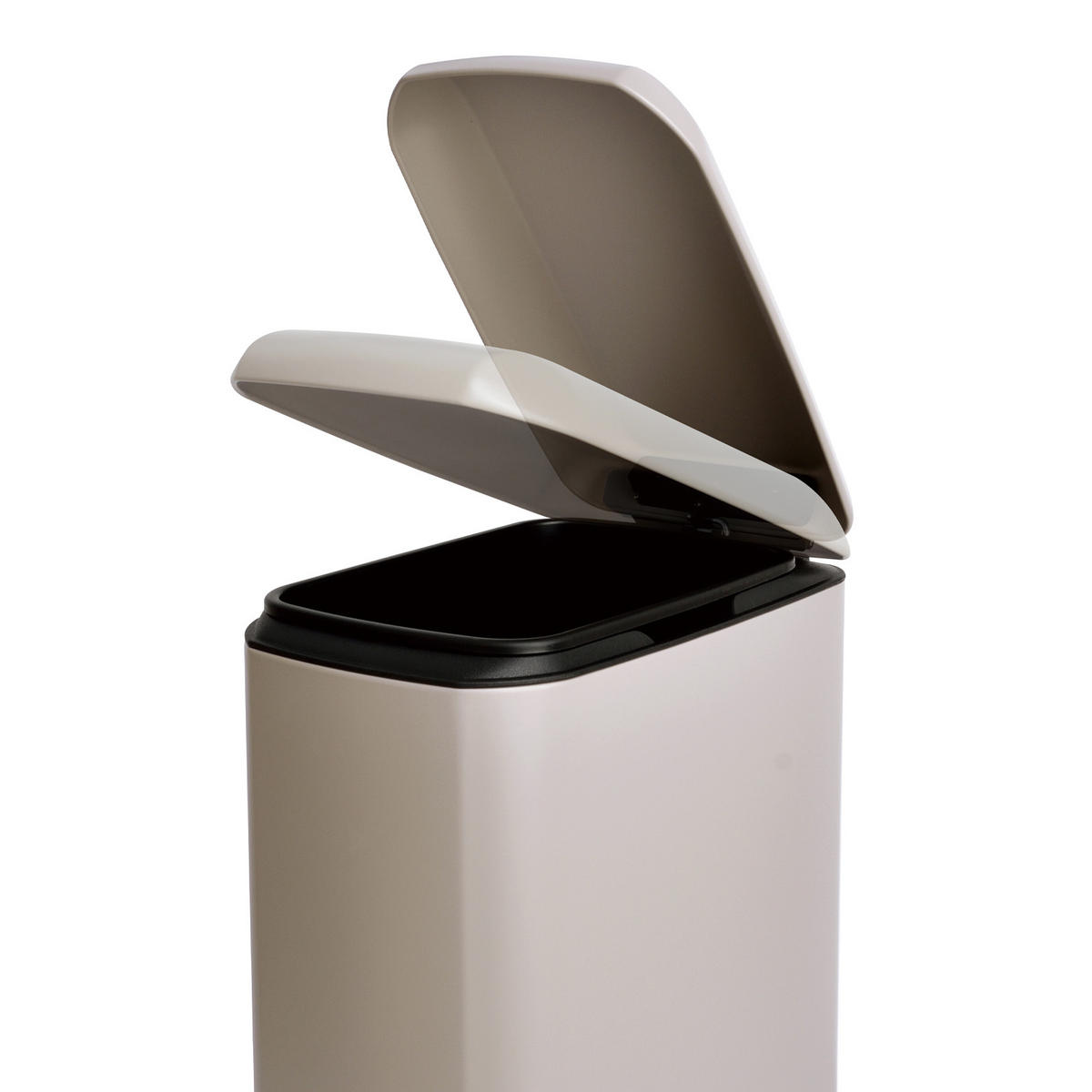 MÜLLEIMER TS20 20l Grau - Taupe, Metall (23.5/55.5/42cm) - SVITA
