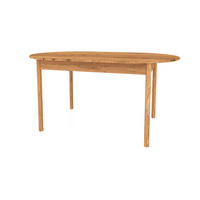 TISCH OVAL INA Wildeiche - Wildeiche, Holz (160/100/77cm) - byoak