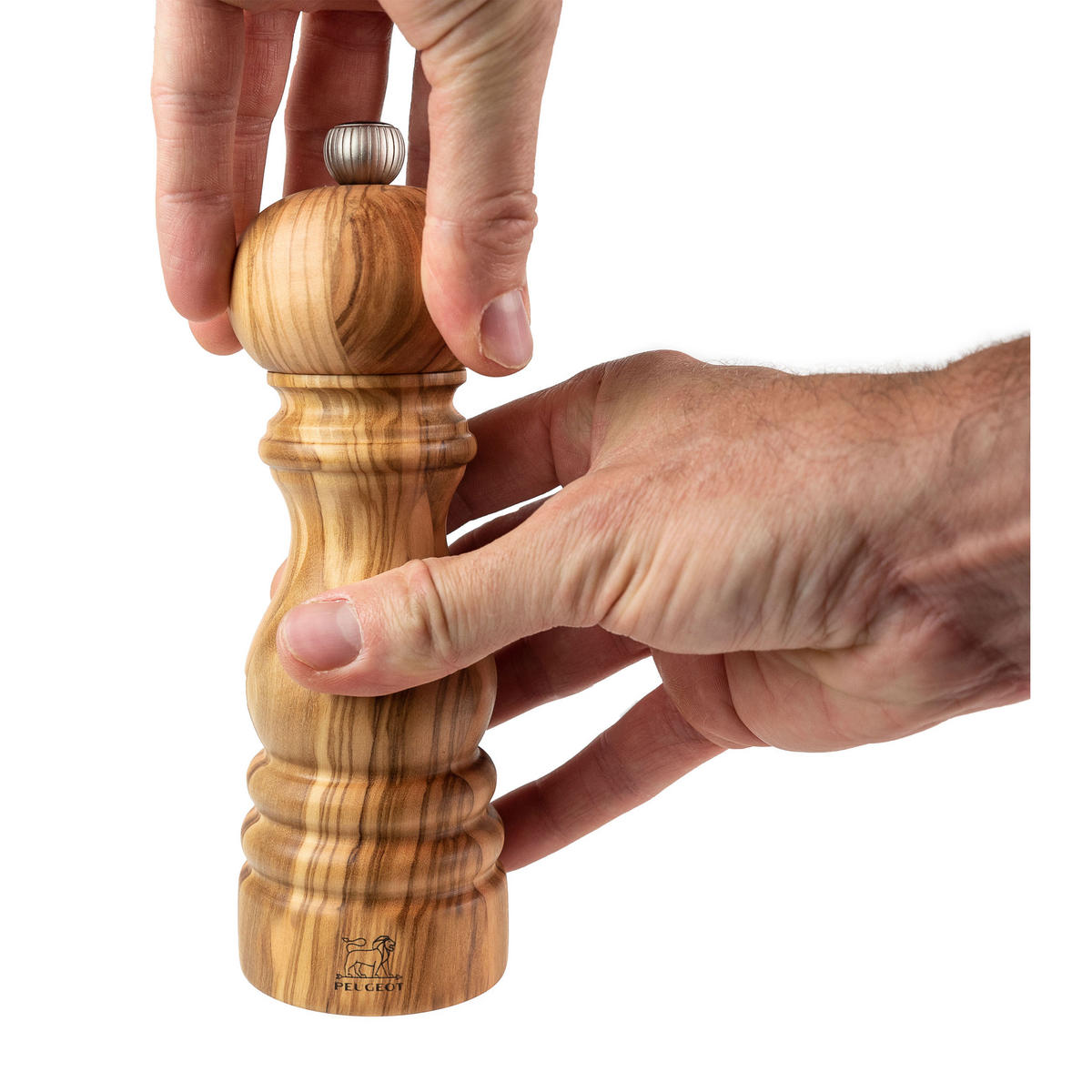 PFEFFERMÜHLE Paris 18cm Olivenholz Stahlmahlwerk - Braun, Holz (5.9/18/5.9cm) - PEUGEOT