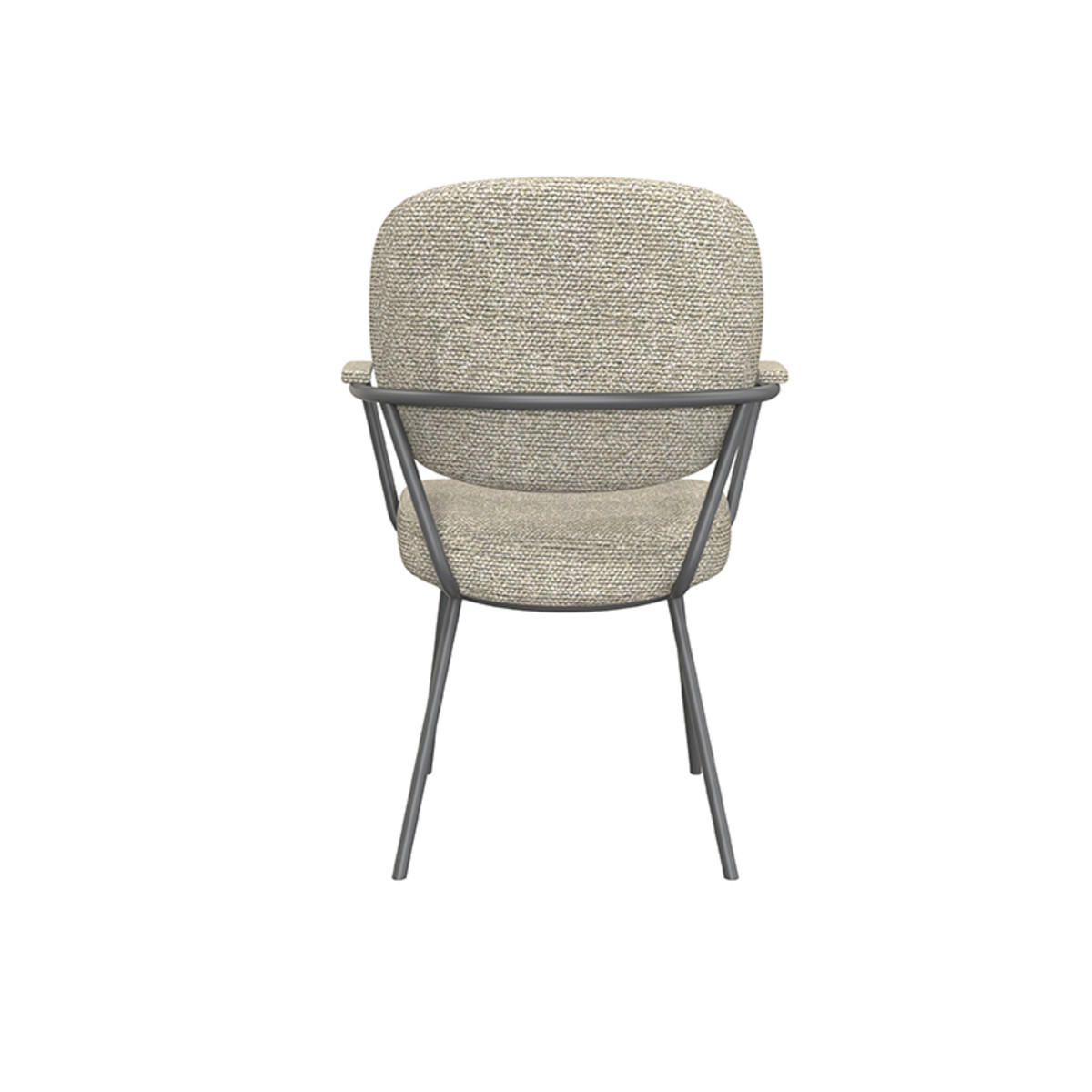 ESSZIMMERSTUHL Lausanne Beige 64/61/89 cm 2er-Set - Beige, Textil (61/89/64cm) - LABEL51