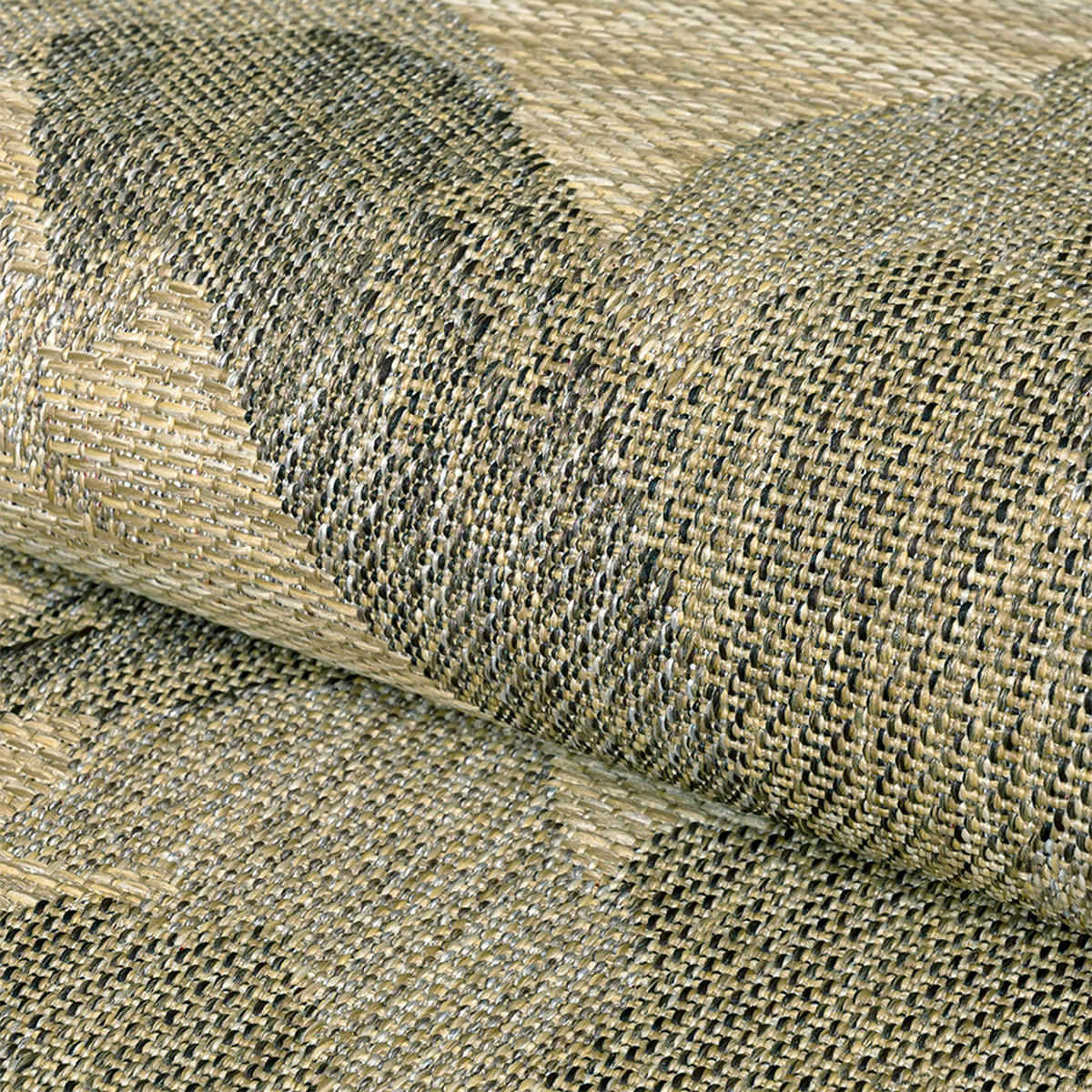 MATTA Inomhus/Utomhus Pinto Loma Mazovia 120x170cm Beige Brun Abstrakt Kort Lugg - Beige, Textil (120/170cm) - Mazovia