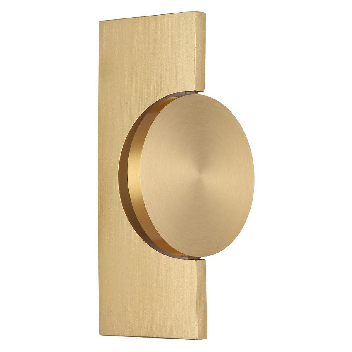 LED WANDLEUCHTE JASPER, Messing, Metall - Messingfarben, Metall (10/20/12cm) - Globo Lighting